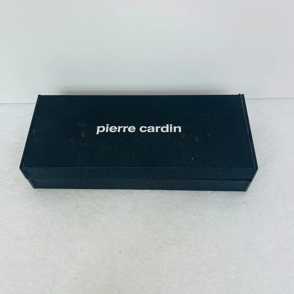 Pierre Cardin Paris New York Gold Tone Pen and Pencil Set with Case and Refill